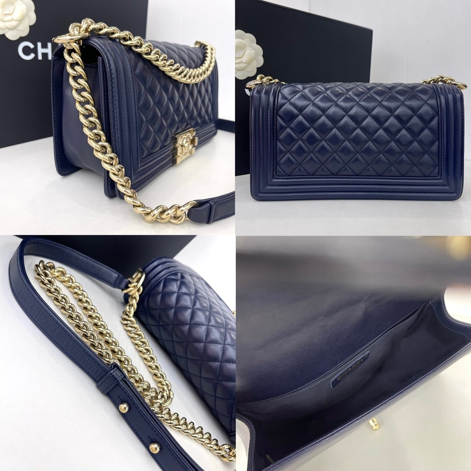 chanel boy10 มือสอง