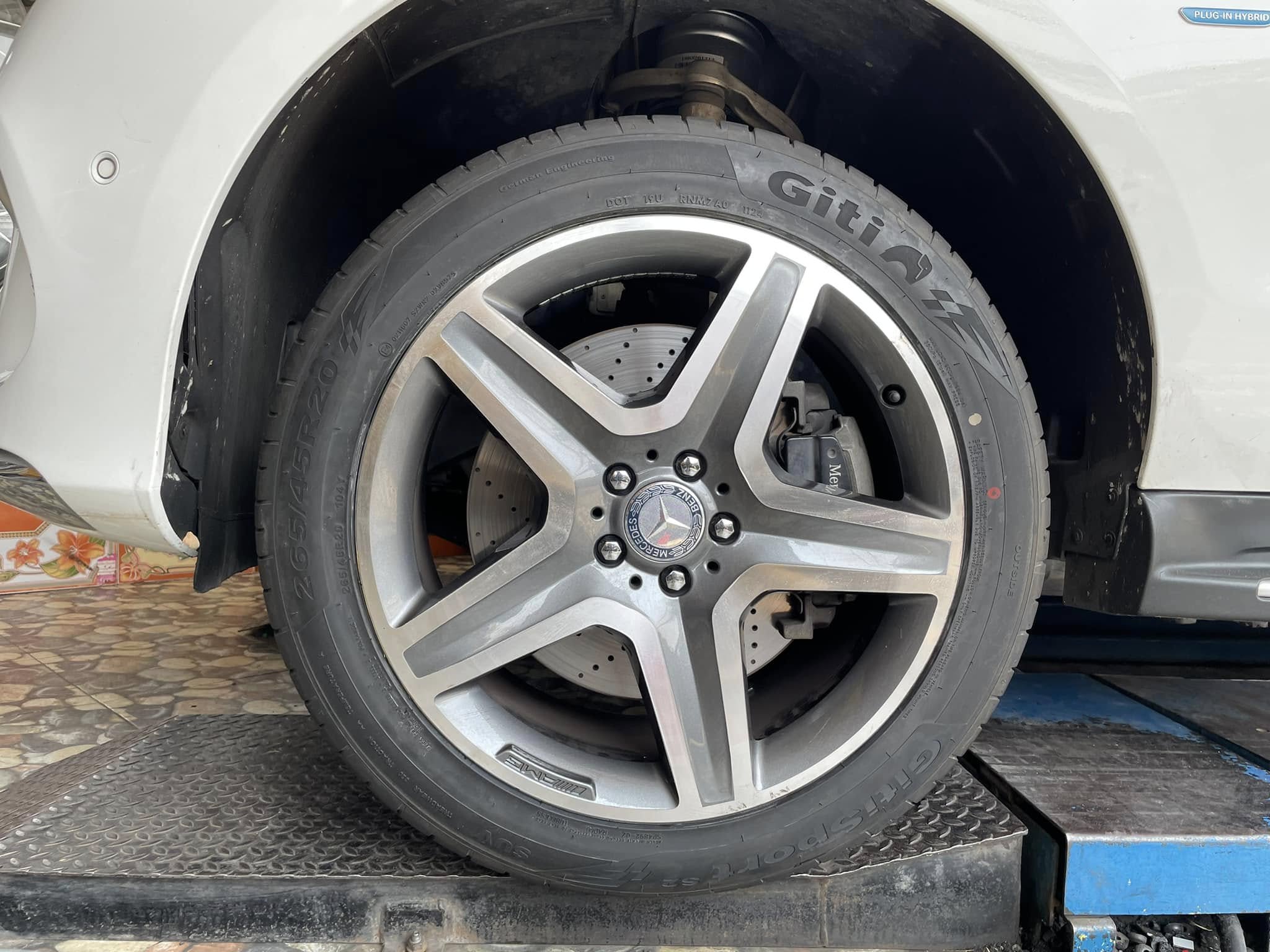 🚗#BENZ_GLE500e🛞เปลี่ยนยาง 🛞#ยางจีที #ยางสปอร์ตสมรรถนะการขับขี่สูง 🛞 🛞#Giti_SportS2 265/45R20