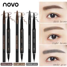 novo seduce eye makeup โนโว ดินสอเขียนคิ้ว+อายไลน์เนอร์