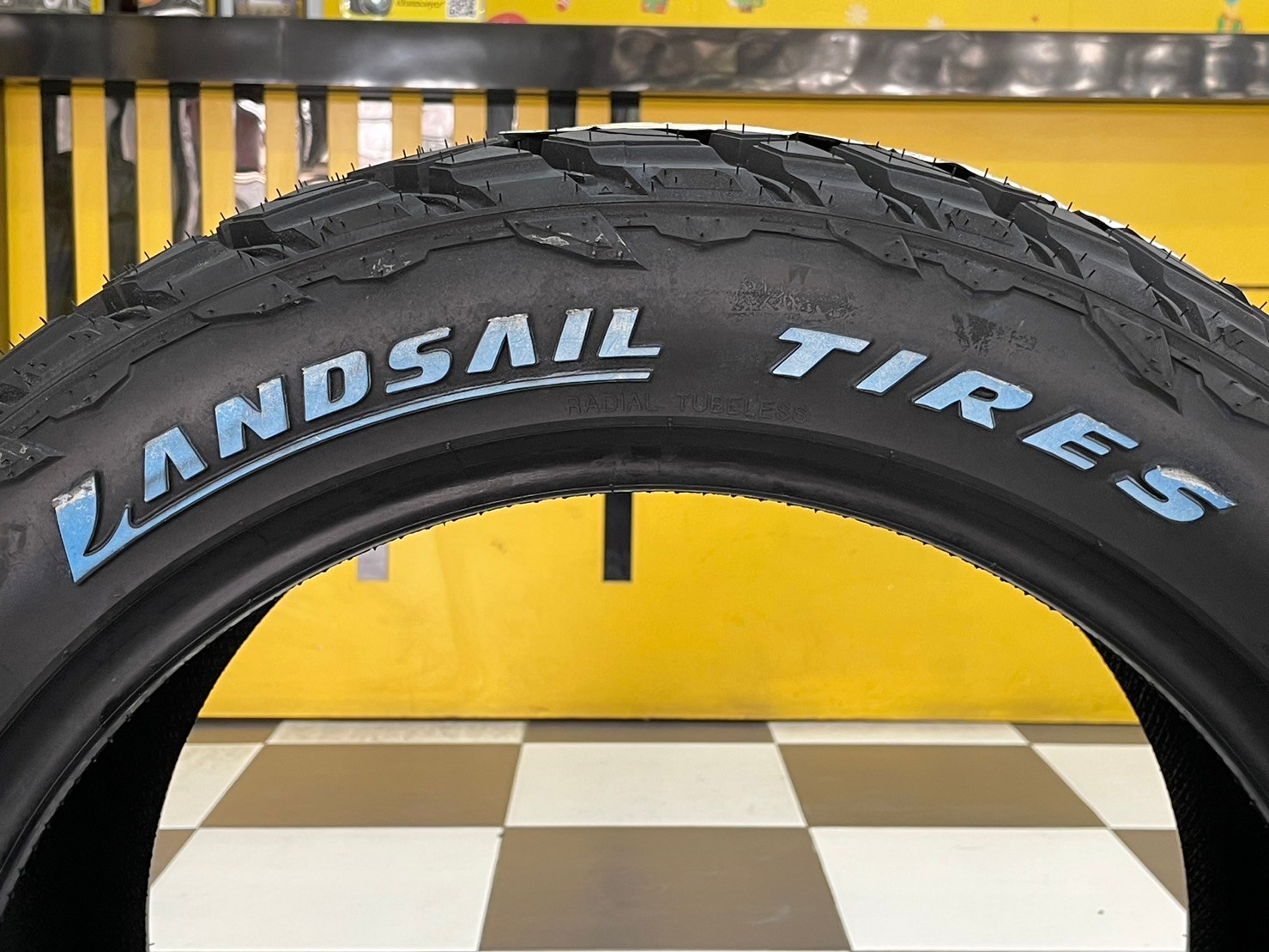 #LANDSAIL_RT_265/50R20 ยางใหม่ปี2024 ยางตัวหนังสือสีขาว