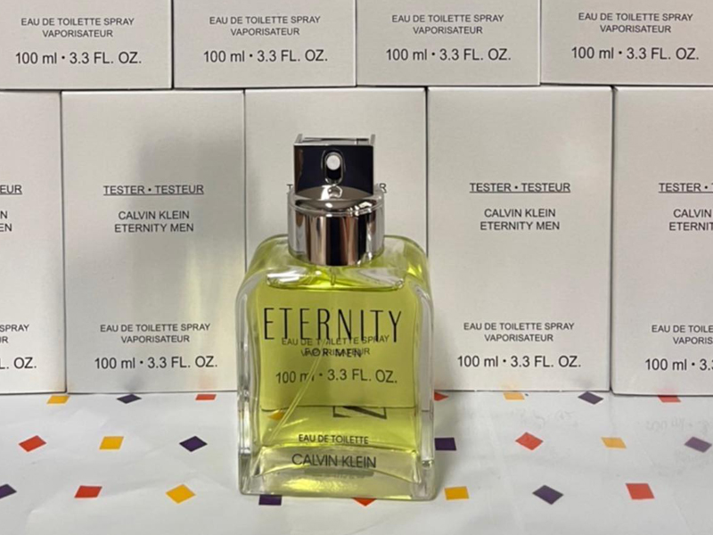 น้ำหอม ผู้ชาย Ck Eternity 100ml กล่องTest