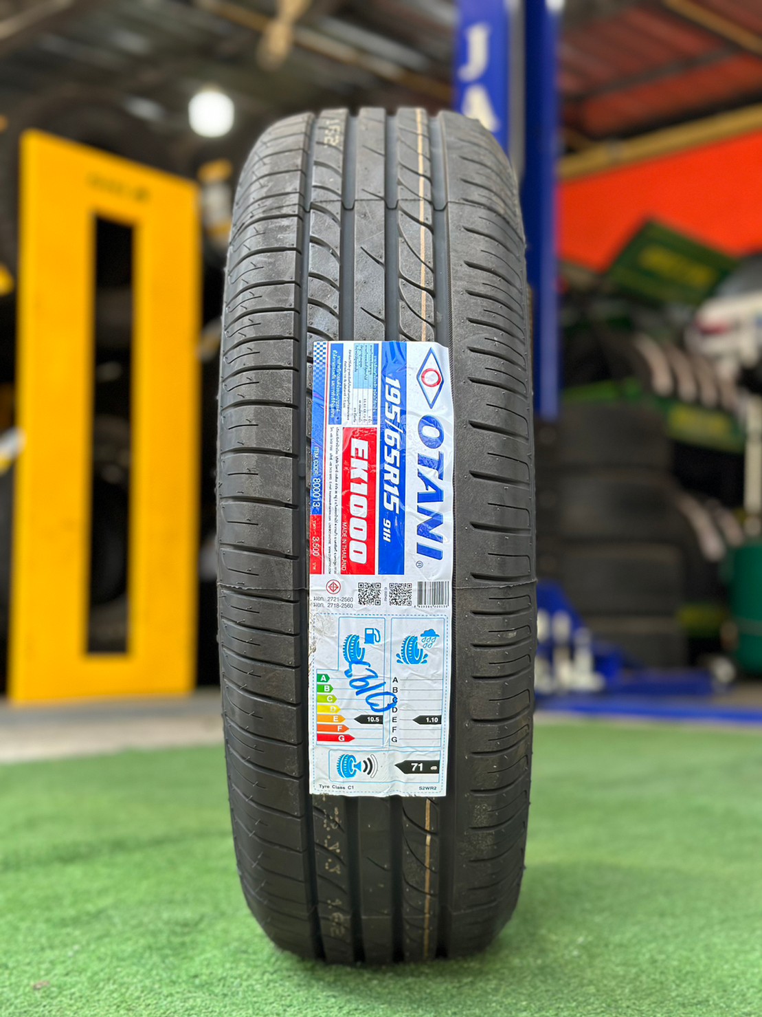 OTANI EK1000 195/65R15 ยางใหม่ปี2023 ราคาพิเศษพร้อมติดตั้งฟรี สามารถสอบถามเพิ่มเติมได้ค่ะ