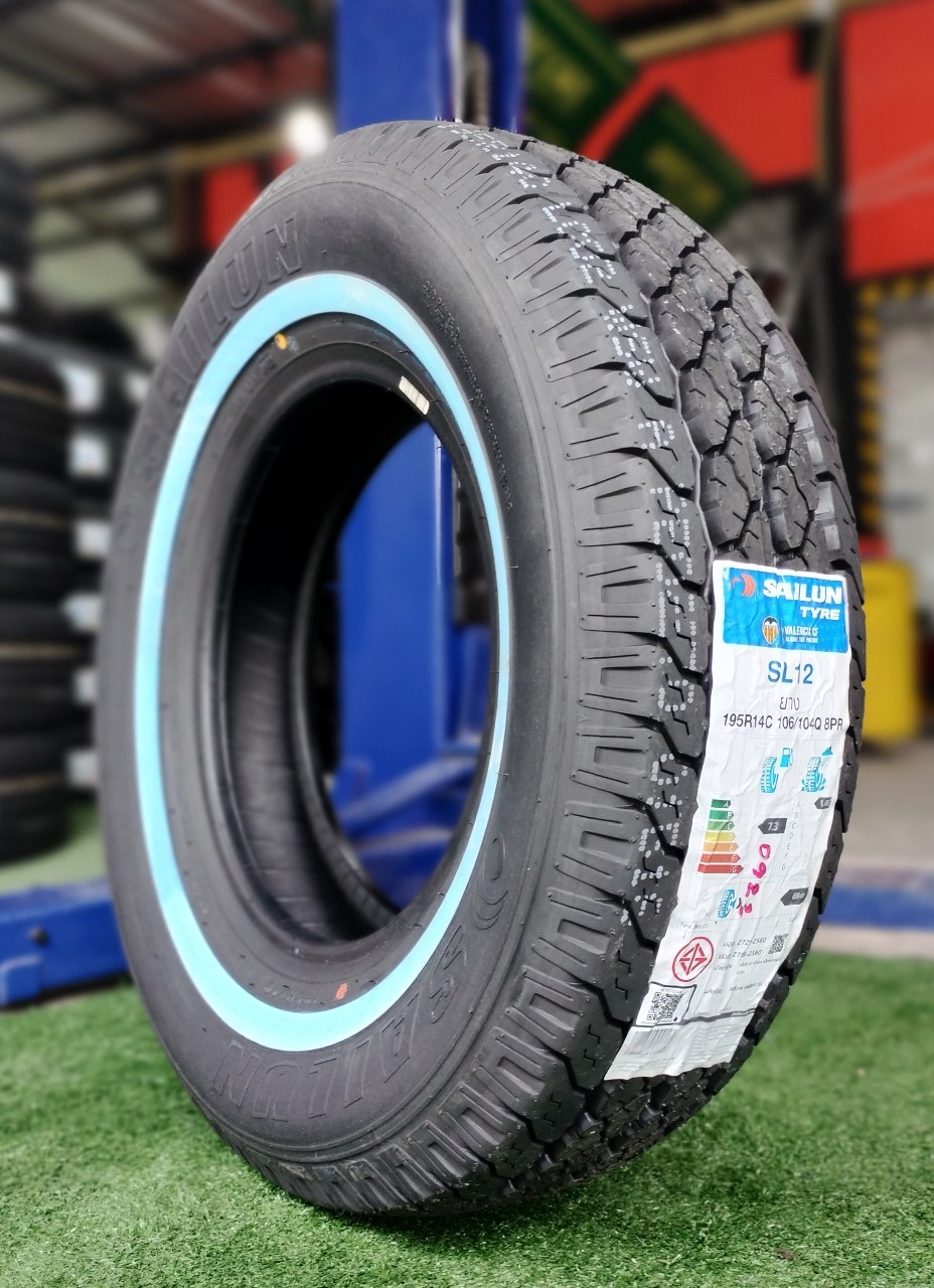ยาง SAILUN SL12 195R14C ยางใหม่ปี 2022