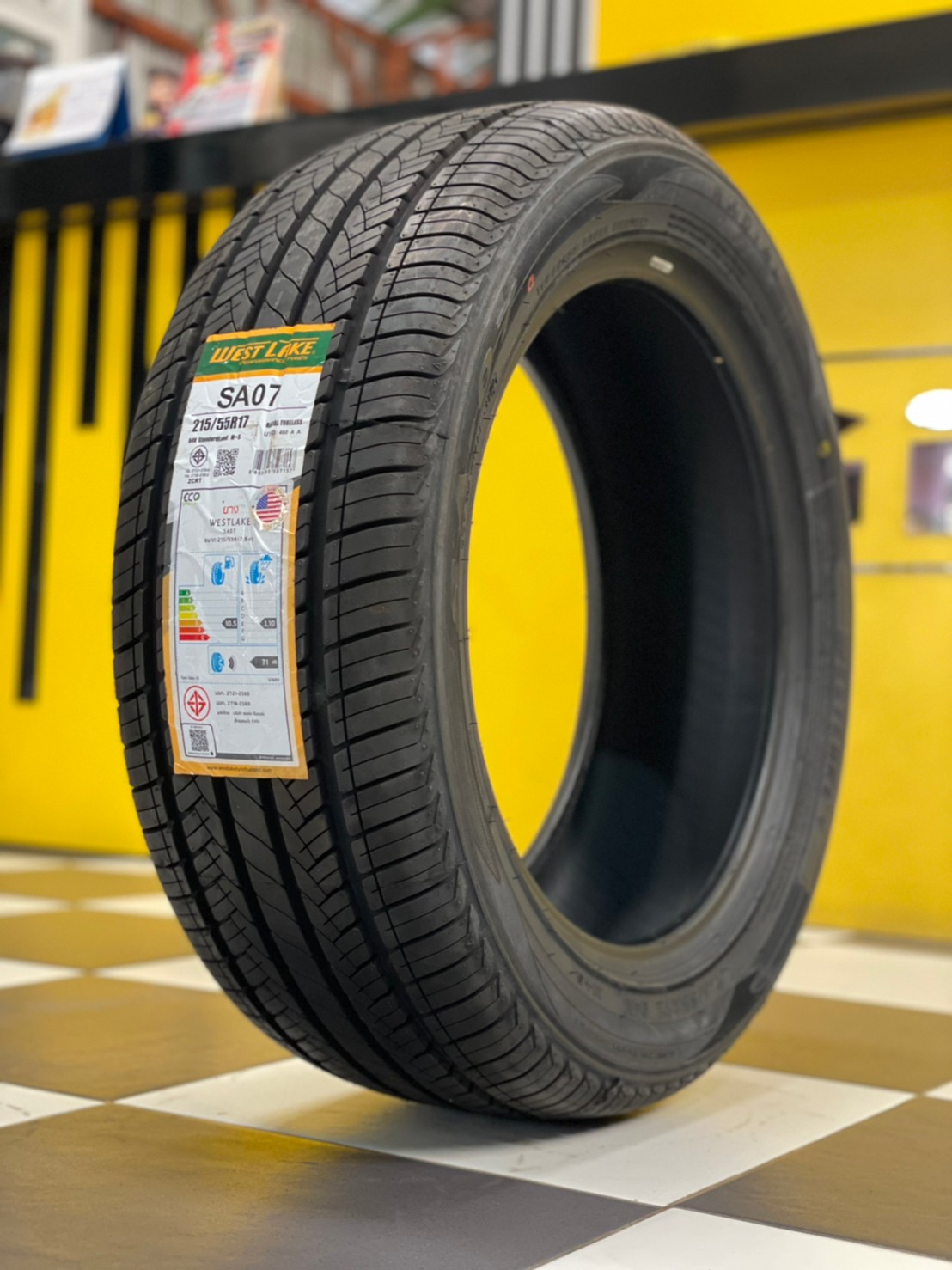 215/55R17 ยางสปอร์ตWestlake SA07 ยางไทยคุณภาพดี