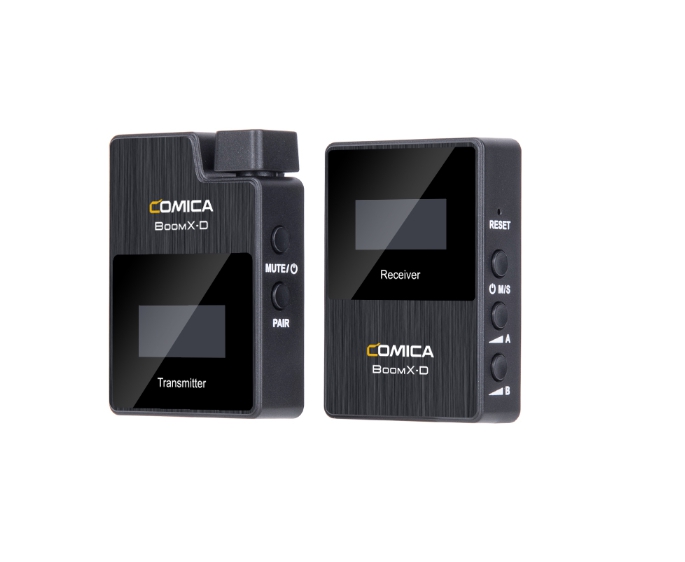 COMICA Audio BoomX-D D2 ไมค์ไวเลส ใช้งานได้ทั้งมือถือและกล้อง