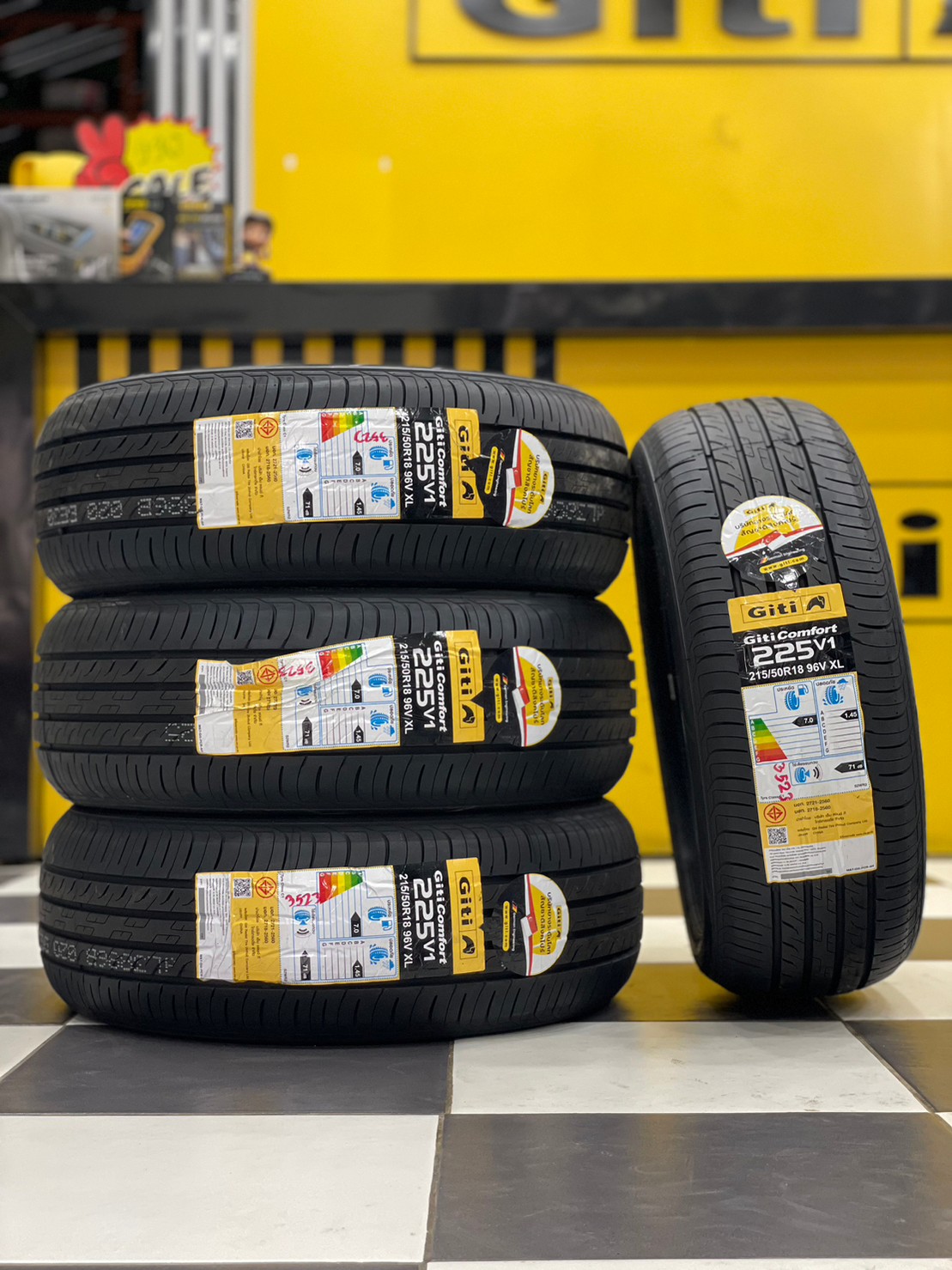 ยางใหม่ #GITI #Comfort225v1 #215/50R18 ยางใหม่ปี2023