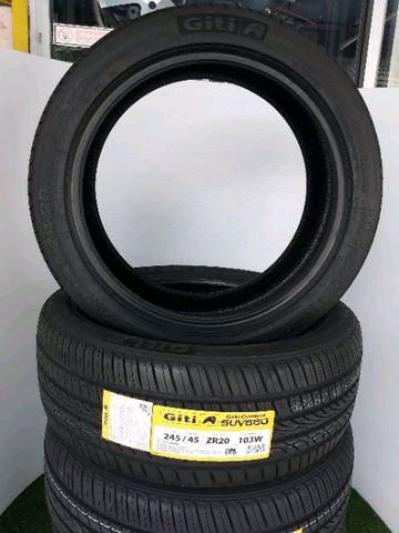 ยางใหม่ ราคาถูก ขอบ20 Giti 245-45-R20 ยางมีรับประกัน