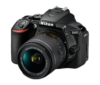 กล้อง DSLR Nikon D5600 Body + Lens kit 18-55