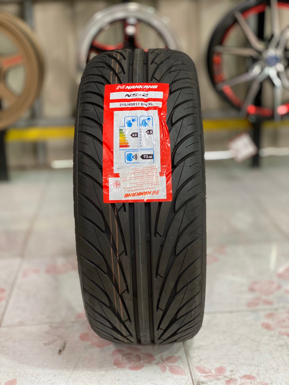 215/40R17 Nankang NS-2 ยางสมรรถนะสูง พร้อมติดตั้งฟรี