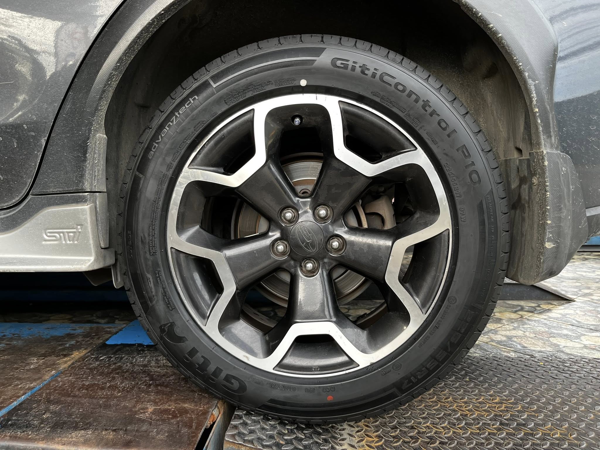 SUBARU_XV 🛞🐘#GITI_ControlP10_225/55R18