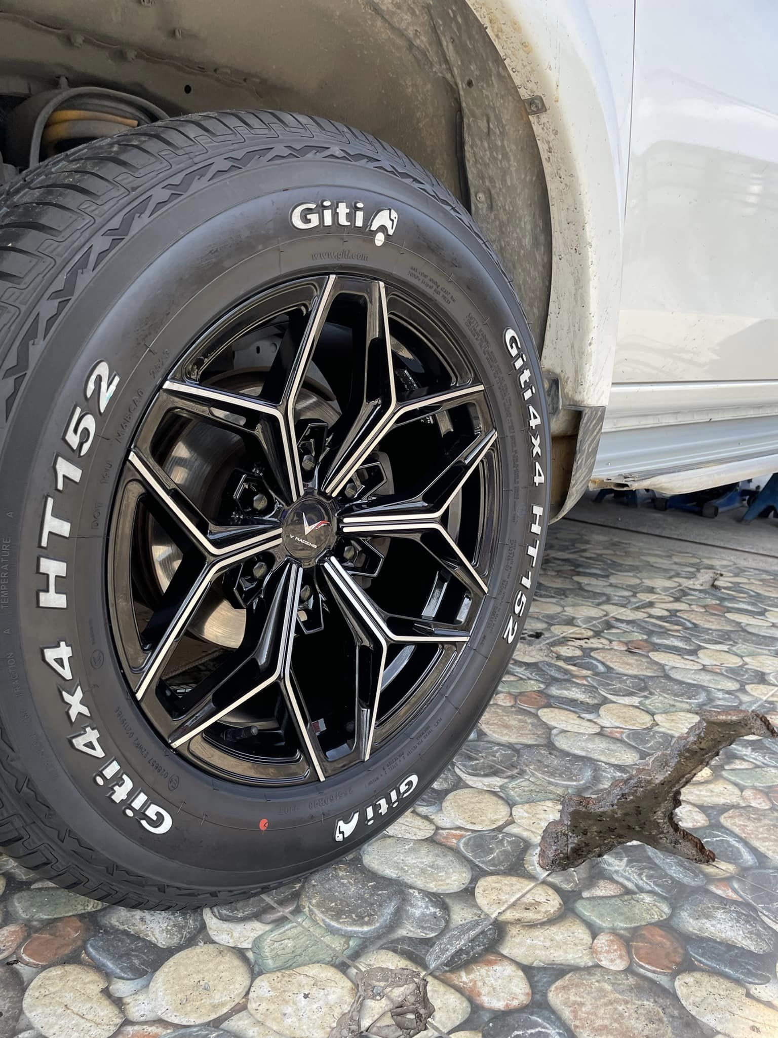 🚘 #MITSUBISHI_TRITON❤️ 🛞 #Giti_4X4 HT152_265/60R18 ❤️ #V_RACING VZ-01 18x9 6x139.7 ET20