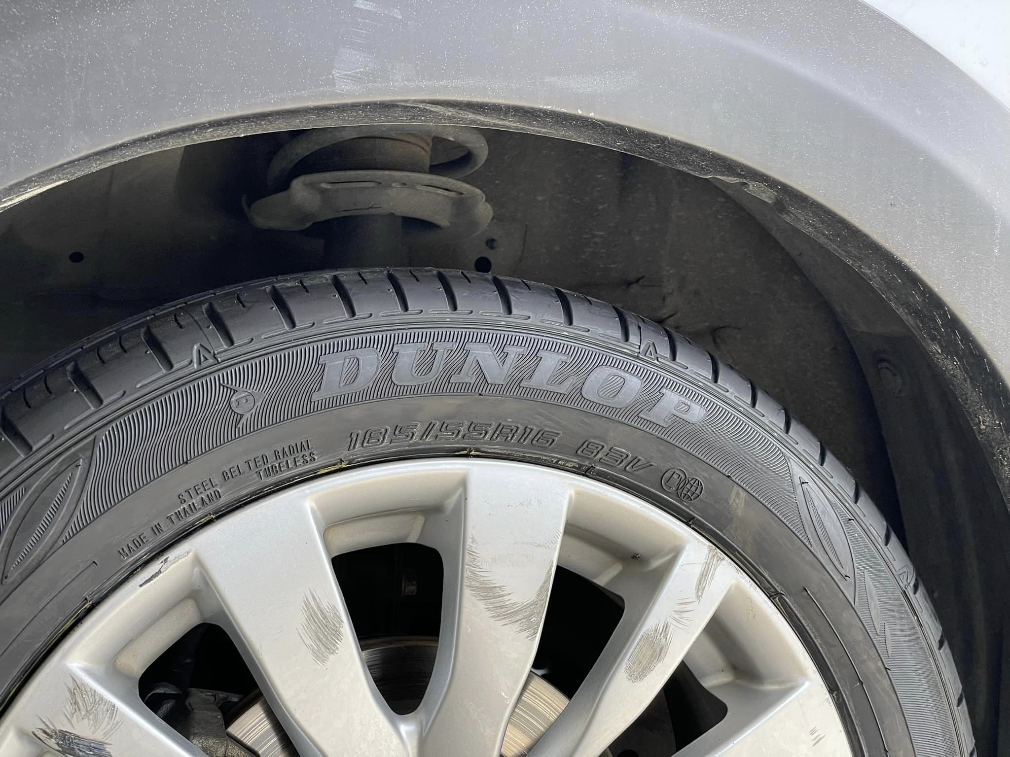 🛞❤️ #SUZUKI_SWIFT 🚘เปลี่ยนยาง 🛞🐘#DUNLOP_EC300+185/55R16❤️ 🛞