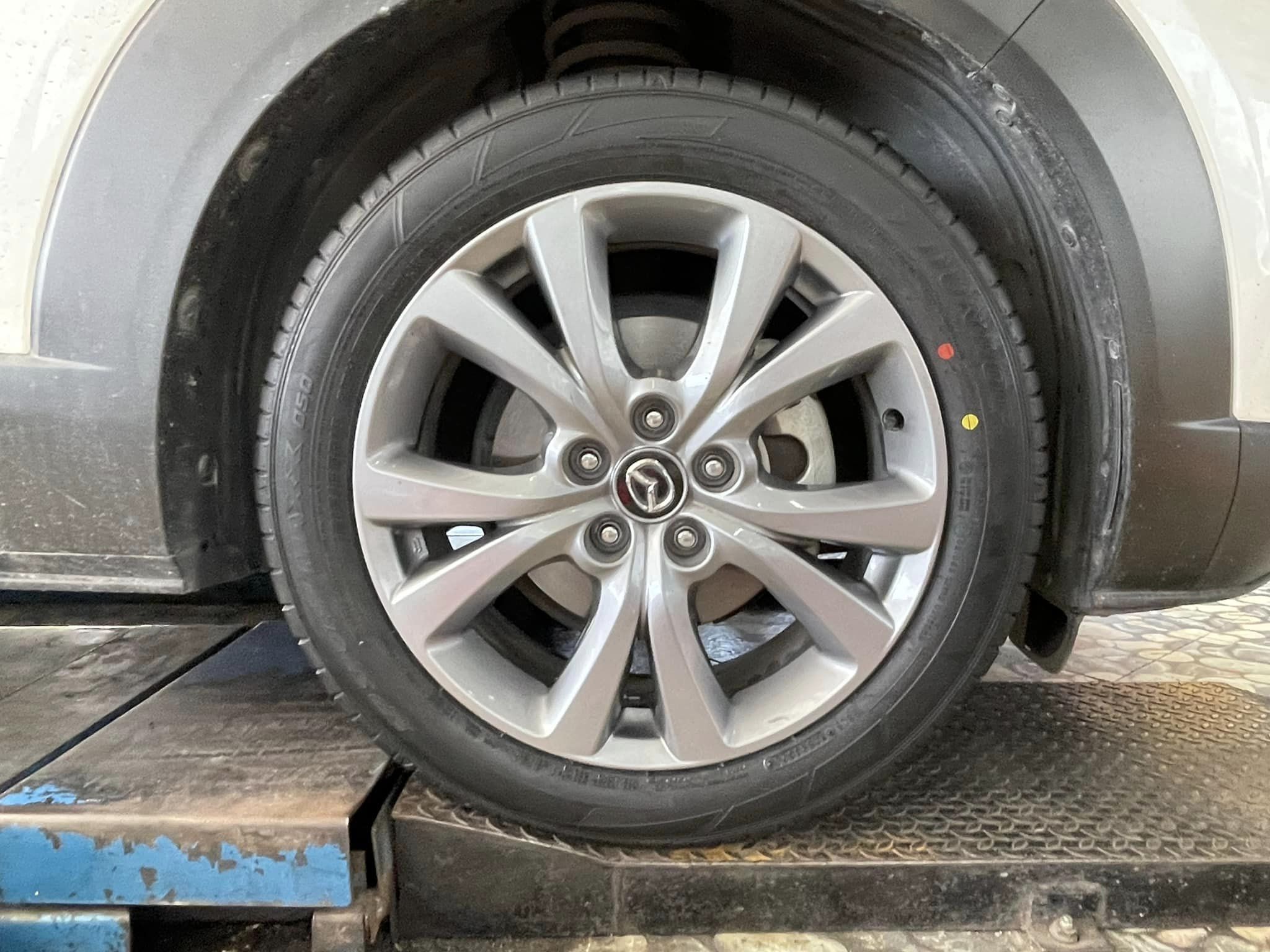 🚘 #MAZDA_CX30 เปลี่ยนยาง #DUNLOP_SP #SPORT #MAXX050_215/55R18