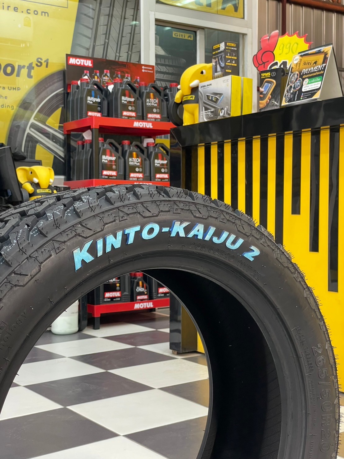 #KINTO #KAIJU2 A/T 265/50R20 ยางคุณภาพเทคโนโลยีญี่ปุ่น Made in Thailand ยางใหม่ปี2024