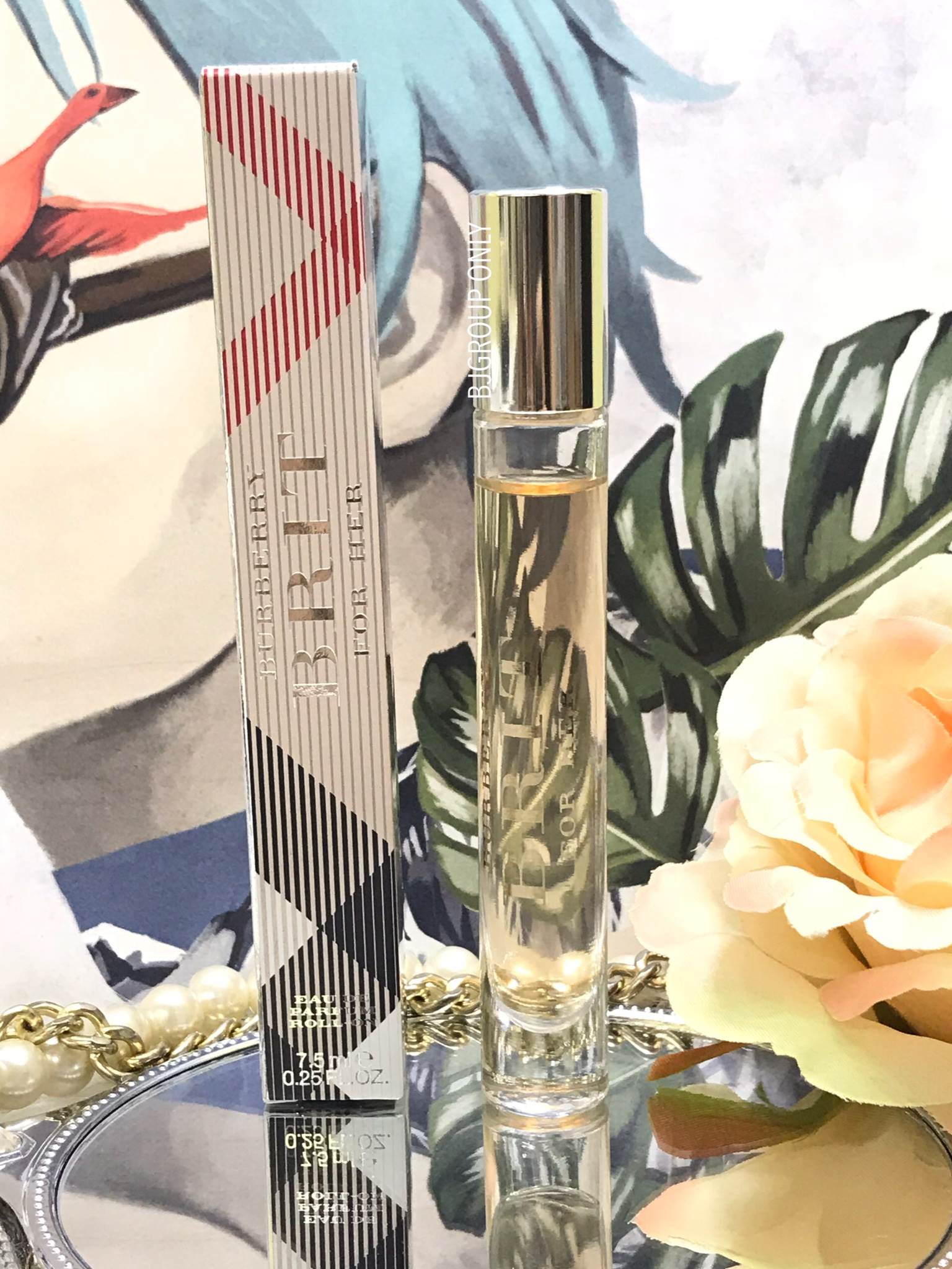 น้ำหอมBurberry Brit For Her Roll On EDP 7.5ml <หัวลูกกลิ้ง>