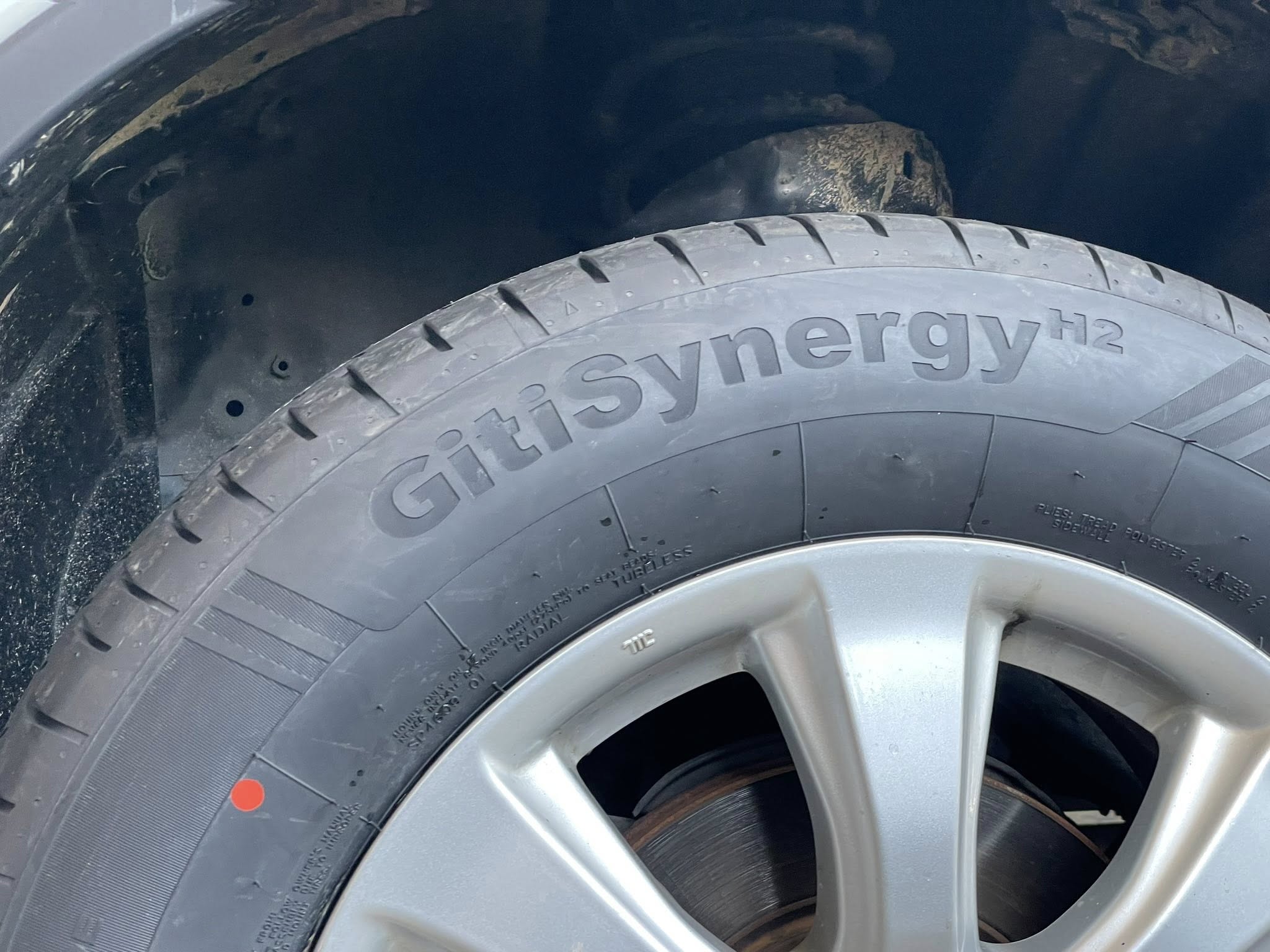 HONDA_CRV 🚘เปลี่ยนยาง 🛞🐘#GITI_SynergyH2_225/65R17