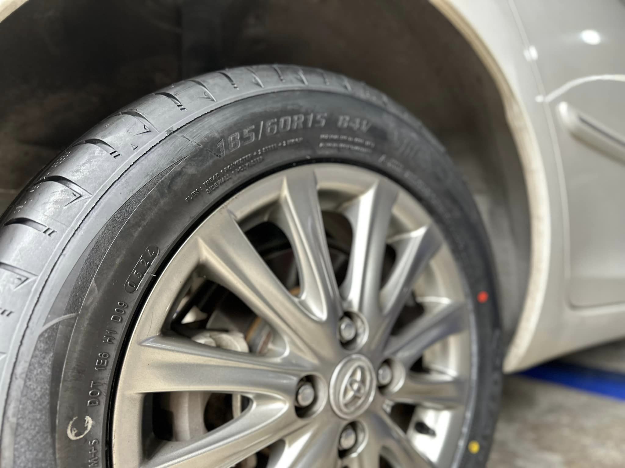 #TOYOYA_VIOS 🛞#OTANI_KC1000 185/60R15