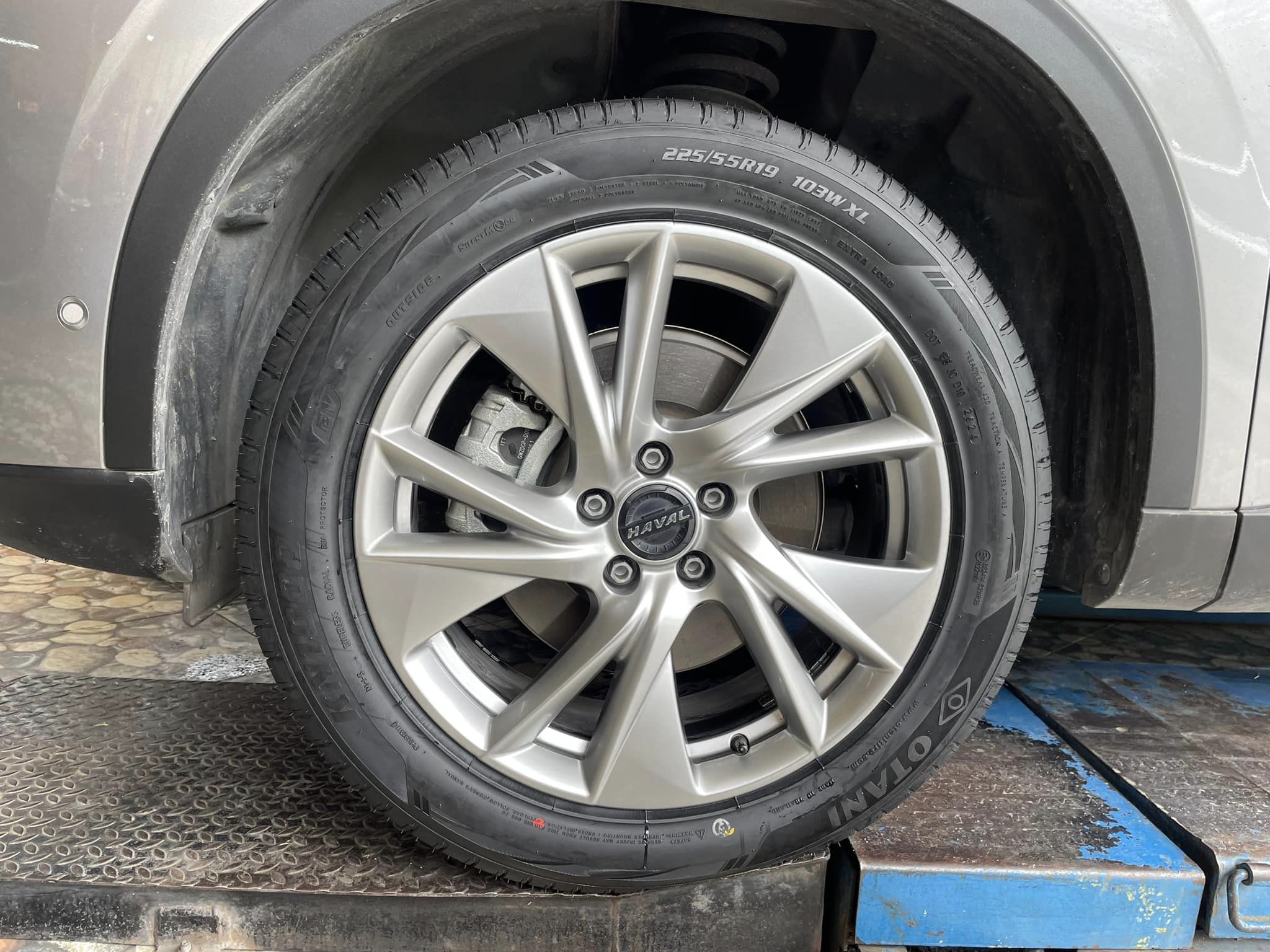 GWM_HAVAL เปลี่ยนยาง #ยางเทคโนโลยีฟองน้ำ สำหรับรถEVเพิ่มความนุ่มเงียบมากยิ่งขึ้น #OTANI #KN1000 225/55R19