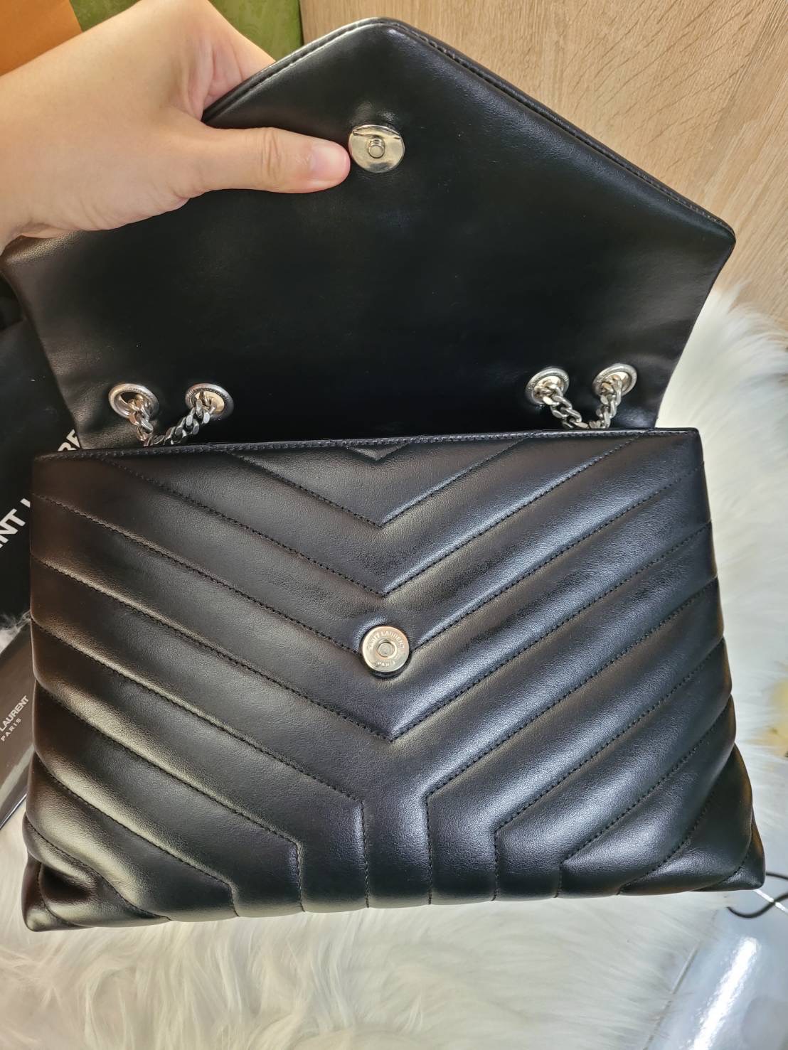 YSL Loulou Top Handle มือสอง ราคา