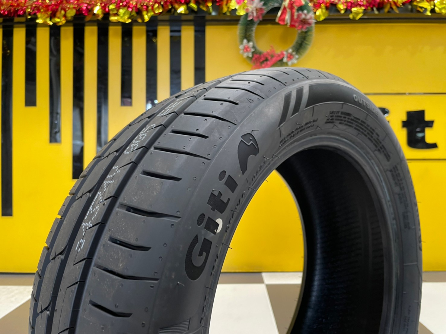 Giti Synergy H2 195/50R15 ยางใหม่ปี2023 ราคาโปรโมชั่นพิเศษ พร้อมติดตั้งฟรี