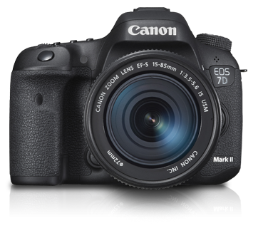 กล้อง DSLR Canon EOS 7D Mark II Kit II (EF-S15-85mm IS USM) ใหม่!