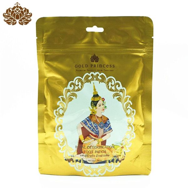 Royal detoxification foot patch รอยัล ดีท็อกซิฟิเคชั่น ฟุท แพท (10 / แพค)