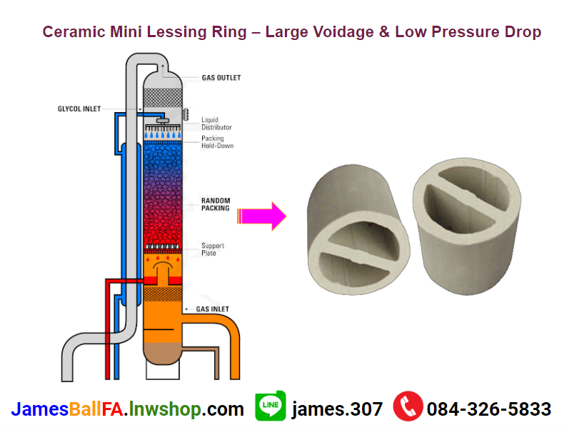 Ceramic Mini Lessing Ring แหวนเซรามิคมินิเลสซิ่ง