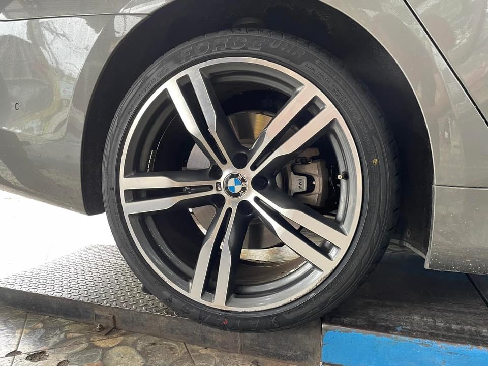 🛞❤️ #BMW_740Le เปลี่ยนยาง 🛞🐘#ATLAS_FORCE UHP 245/40R20 ❤️ 🛞#ATLAS_FORCE UHP 275/35R20