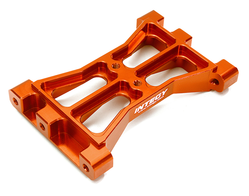 INT-C27979RED Billet Alloy Rear Chassis Crossmember for Traxxas TRX-4 Scale & Trail Crawler