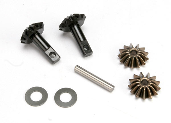 5582 Gear set, differential (output gears (2)/ spider gears (2)/ spider gear shaft)