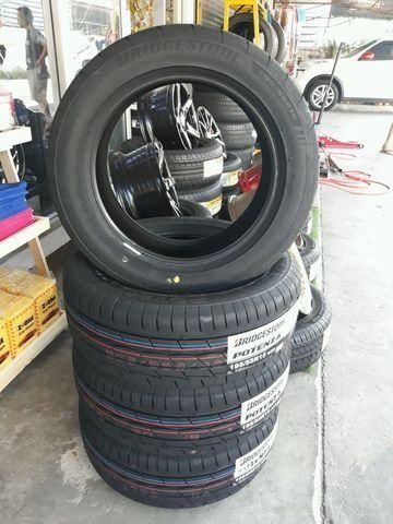 ยางใหม่ปี18 bridgestone potenza re003 195/55/R15