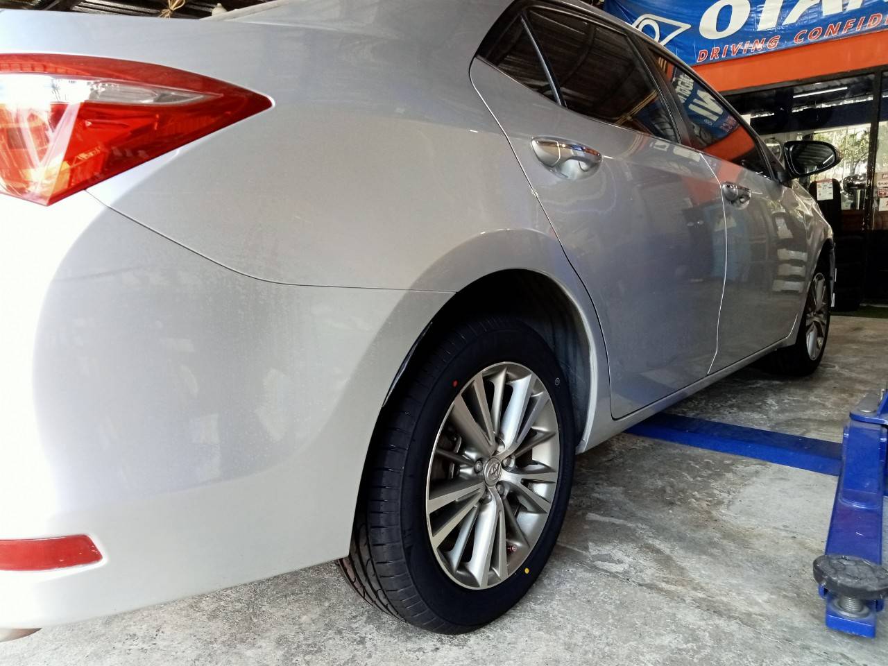 🚘 #TOYOTA_ALTIS #มั่นใจใช้ยางโอตานิ เปลี่ยนยาง #OTANI_KC2000_205/55R16