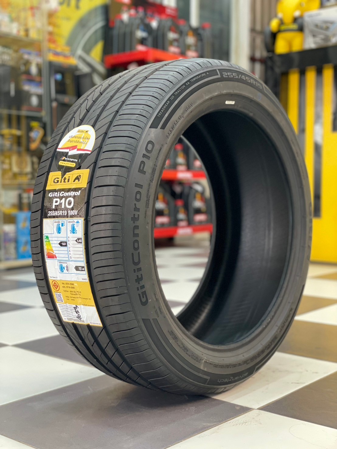 ยางใหม่ GITI Control P10 255/45R19 ยางใหม่ปี2023