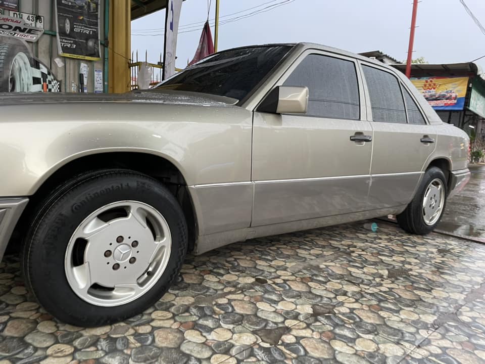 🛞❤️ #BENZ_E220 🚘เปลี่ยนยาง 💫 🛞🐘#ContinentalComfortContact195/65R15