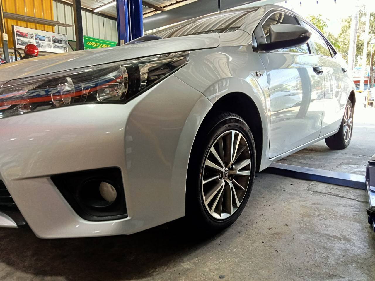 🚘 #TOYOTA_ALTIS #มั่นใจใช้ยางโอตานิ เปลี่ยนยาง #OTANI_KC2000_205/55R16