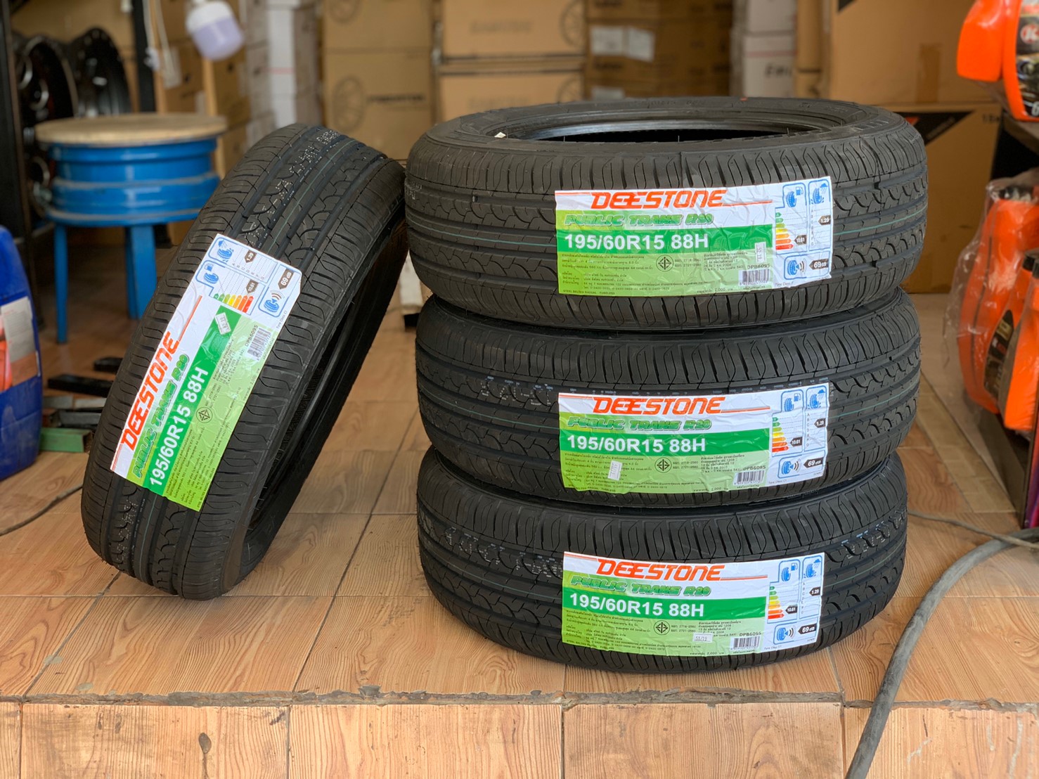 ยางใหม่ปี2020 ยางใหม่Deestone R20 195/60R15