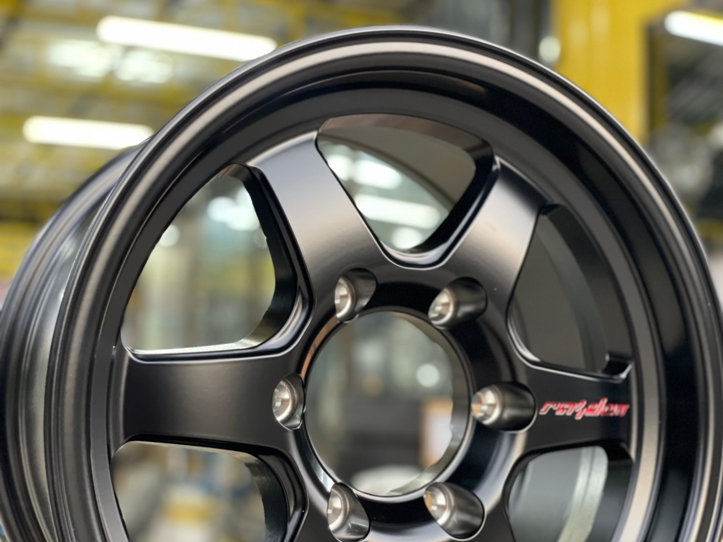 ล้อแม็กซ์ใหม่ ขอบ15 6H139.7 RAIDEN RD5 BY LENSO 15x7.5 ET20 สีดำ สเปค สำหรับ รถกระบะ รถตู้