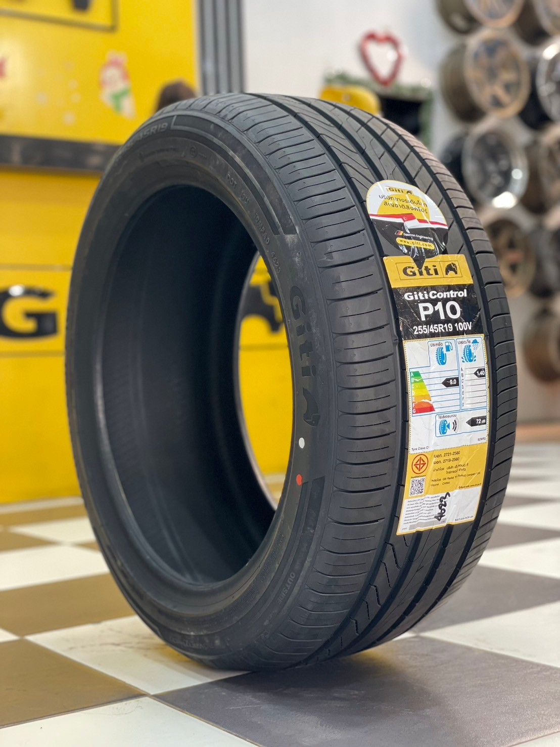 ยางใหม่ GITI Control P10 255/45R19 ยางใหม่ปี2023