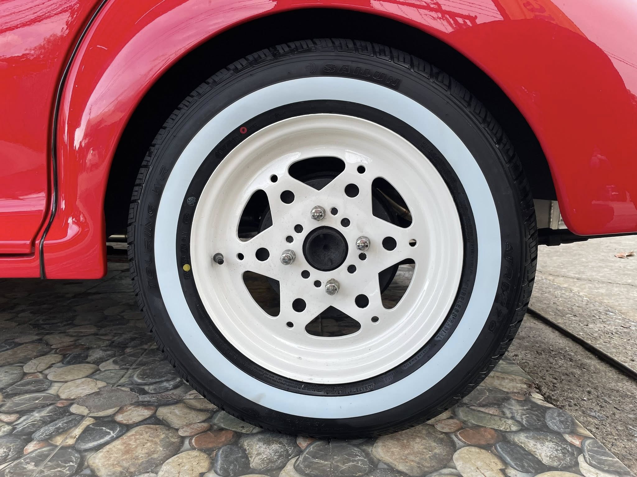 MORRIS_MINOR🚘💫 🛞🐘#SAILUN_ขอบขาว_185/65R14 🛞