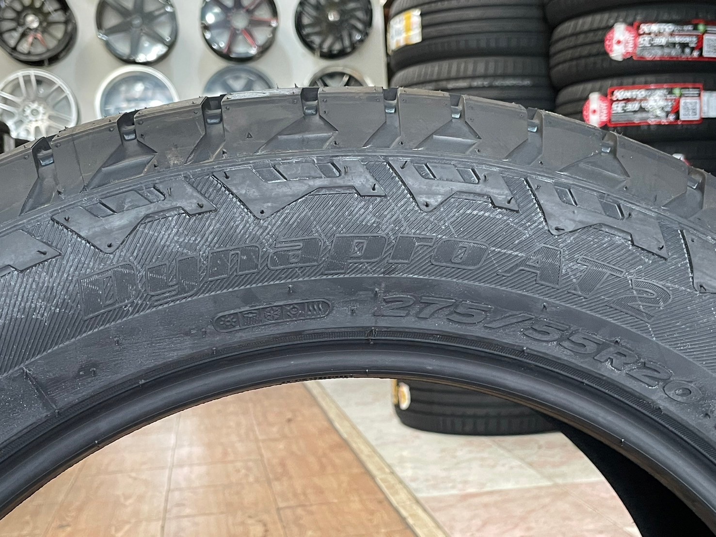 ยางใหม่ ลายAT 275/55R20 #HANKOOK Dynapro #AT2 #RF11 ยางใหม่ปี2023