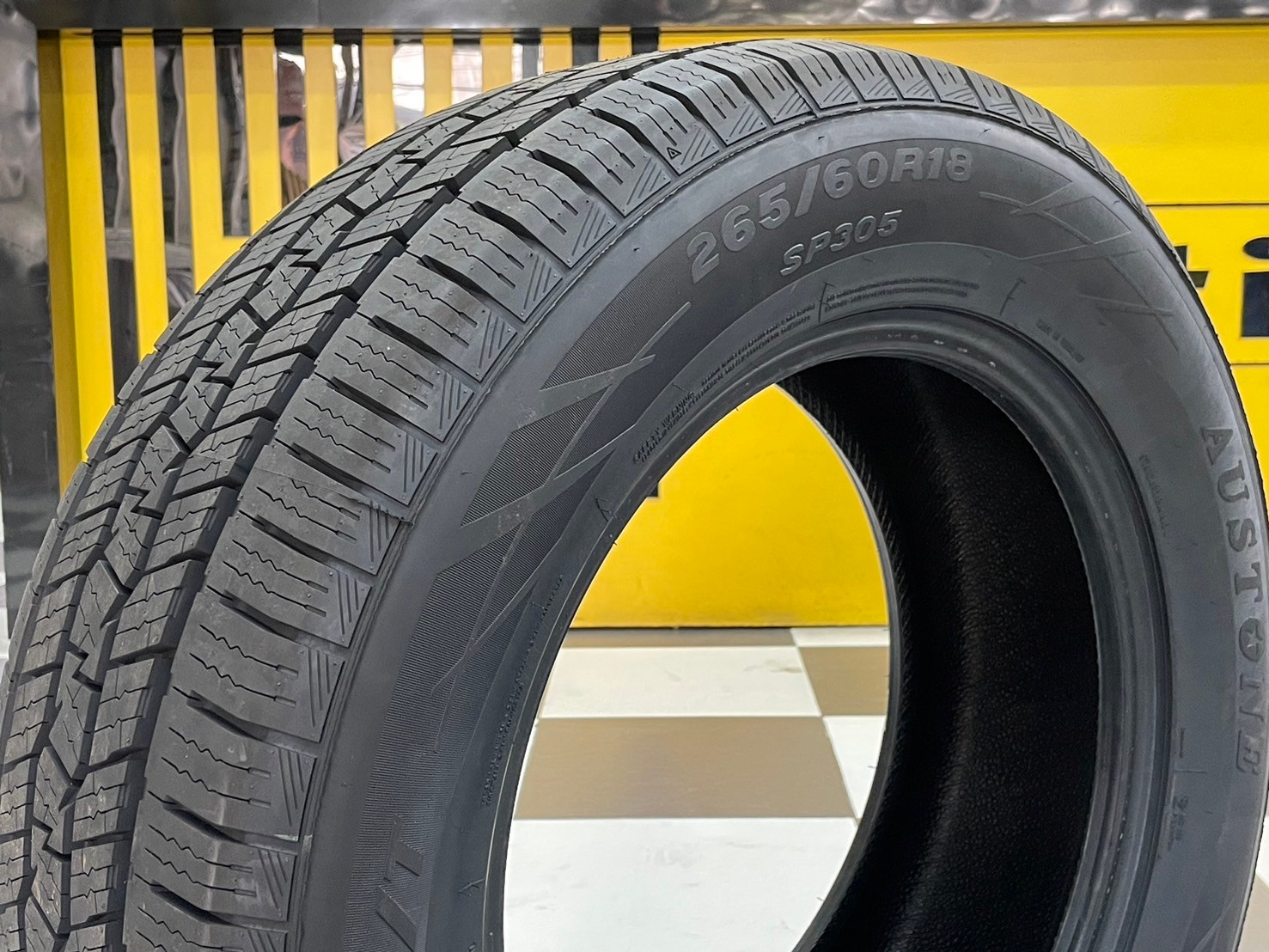 ยางใหม่Austone SP-305 265/60R18 ยางใหม่ปี2024 Made in Thailand