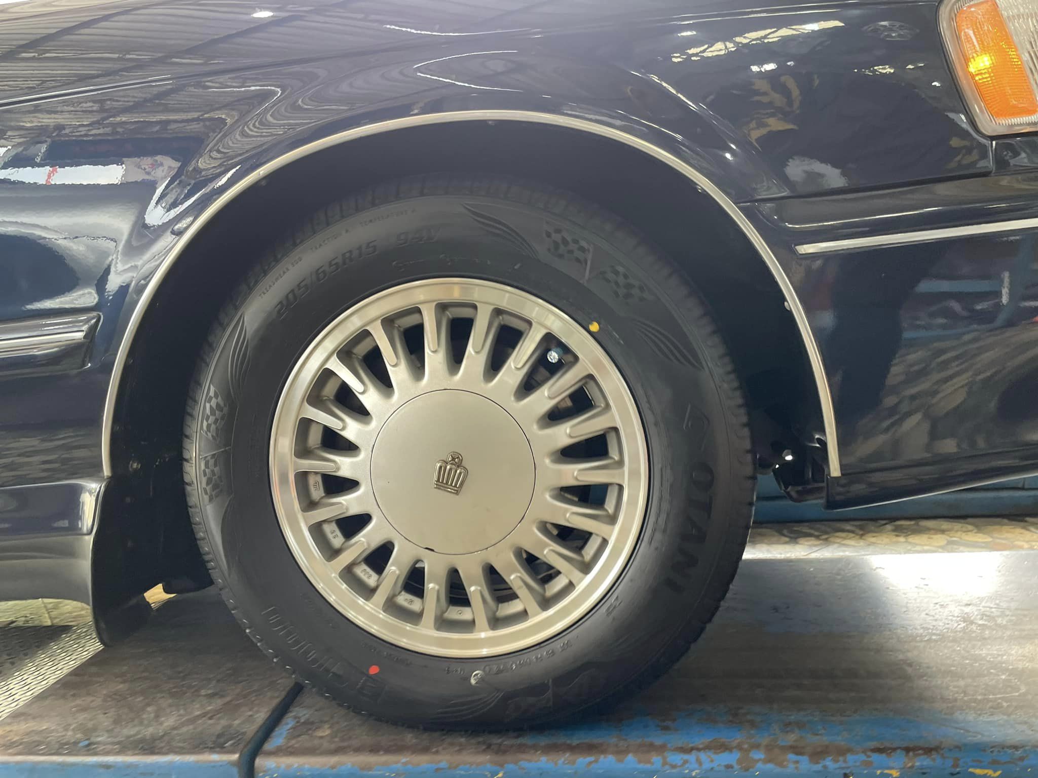 🚘 #NISSAN_CROWN เปลี่ยนยาง #OTANI #EK1000 205/65R15