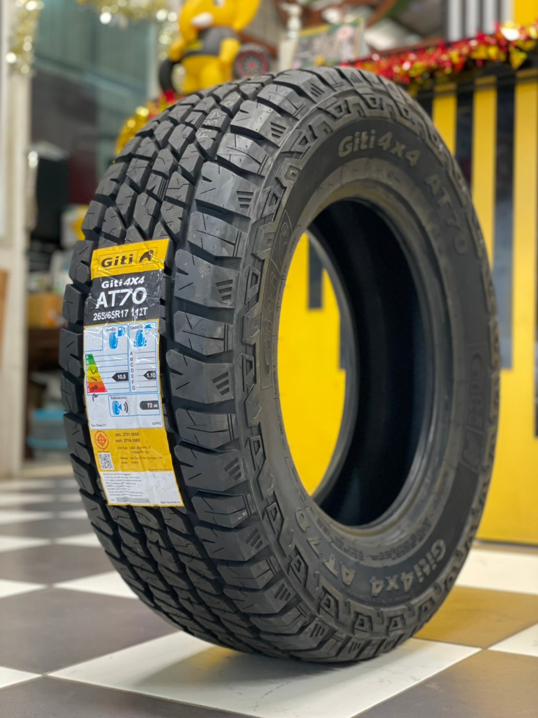 🐘GITI 🐘4x4AT70 265/65R17 ยางใหม่ปี2022 ราคาโปรโมชั่นพิเศษ พร้อมติดตั้งฟรี