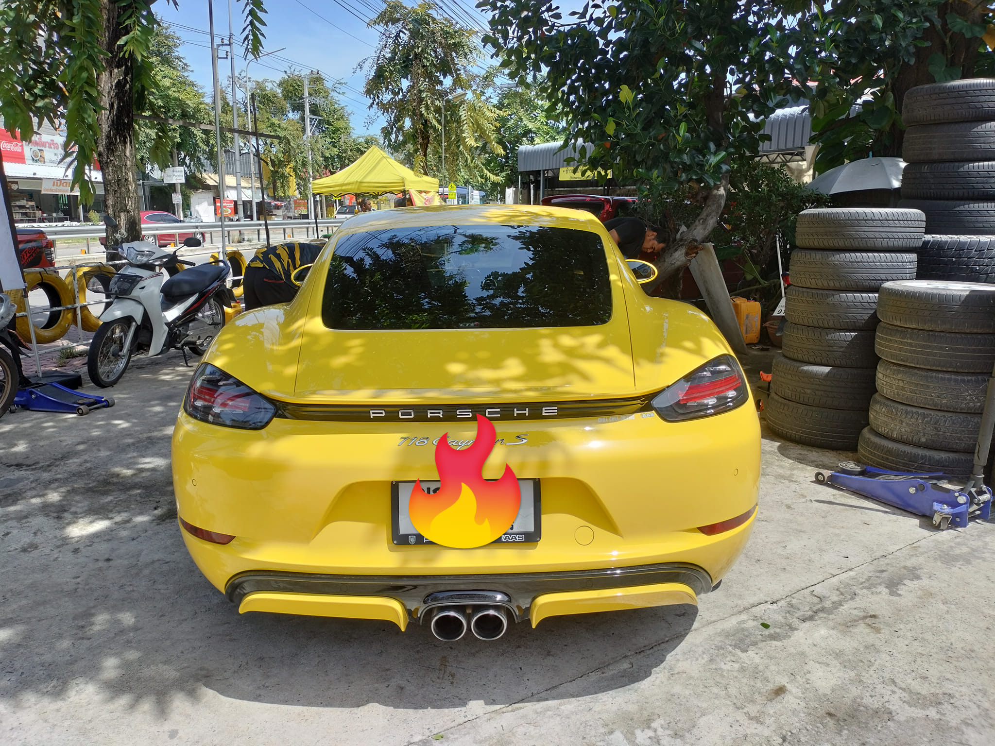 #PORSCHE_CAYMANs #KUMHO_PS91_235/35R20,265/35R20