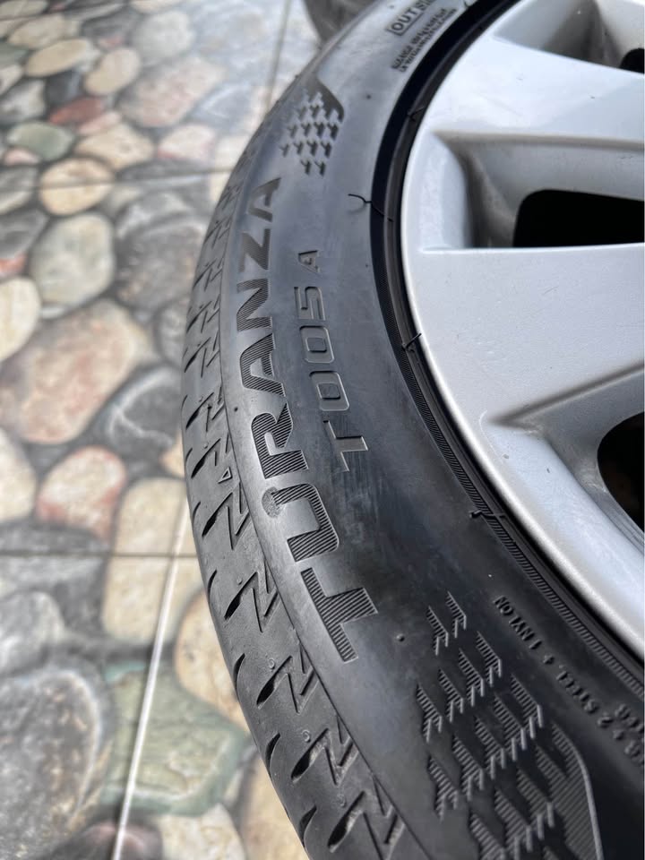 🔥 ขายล้อแม็ก Honda Accord แท้ พร้อมยาง Bridgestone T005A. 225/50R17 🔥