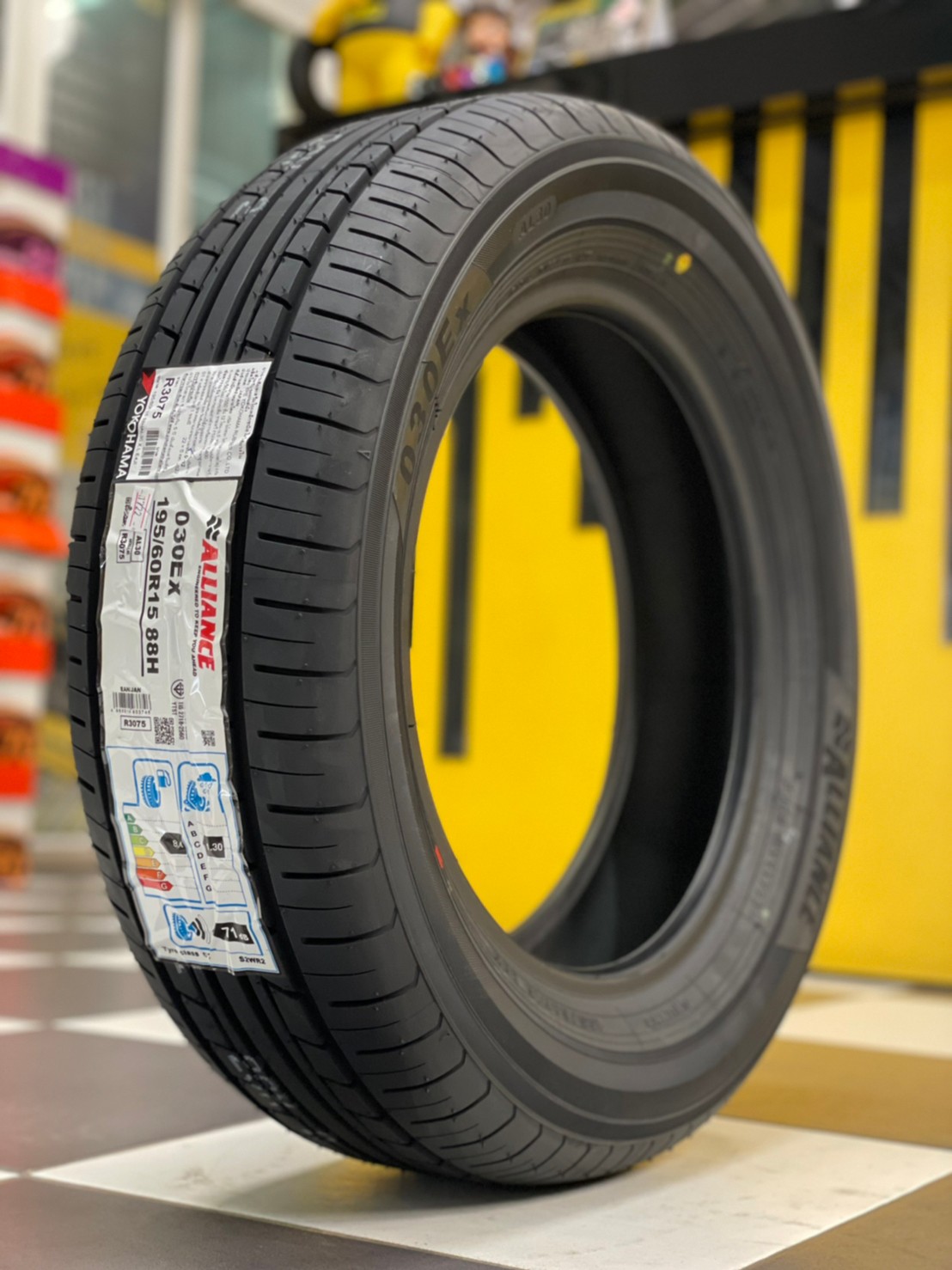 ยางใหม่ 195/60R15 ALLIANCE by YOKOHAMA ยางใหม่ปี2022