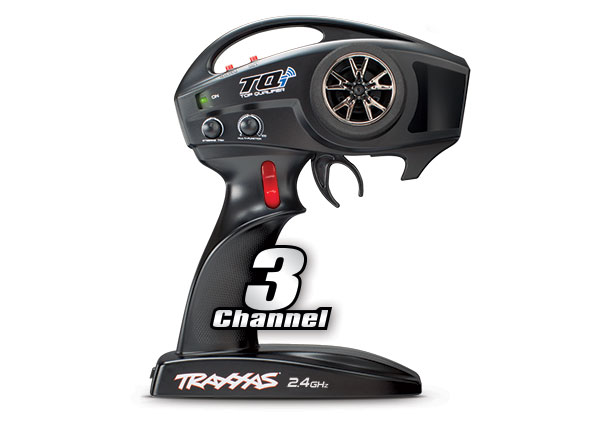 6529 Transmitter, TQi Traxxas® Link enabled, 2.4GHz high output, 3-channel (transmitter only)