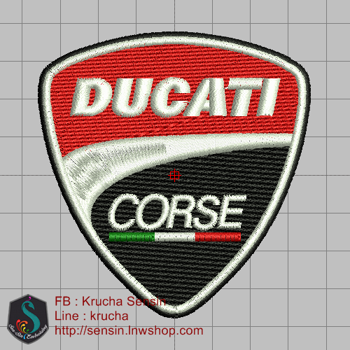 ไฟล์บล็อคปัก Ducati 1