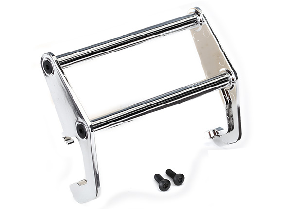 8066 Push bar, bumper (chrome), TRX-4 (fits #8069 bumper)