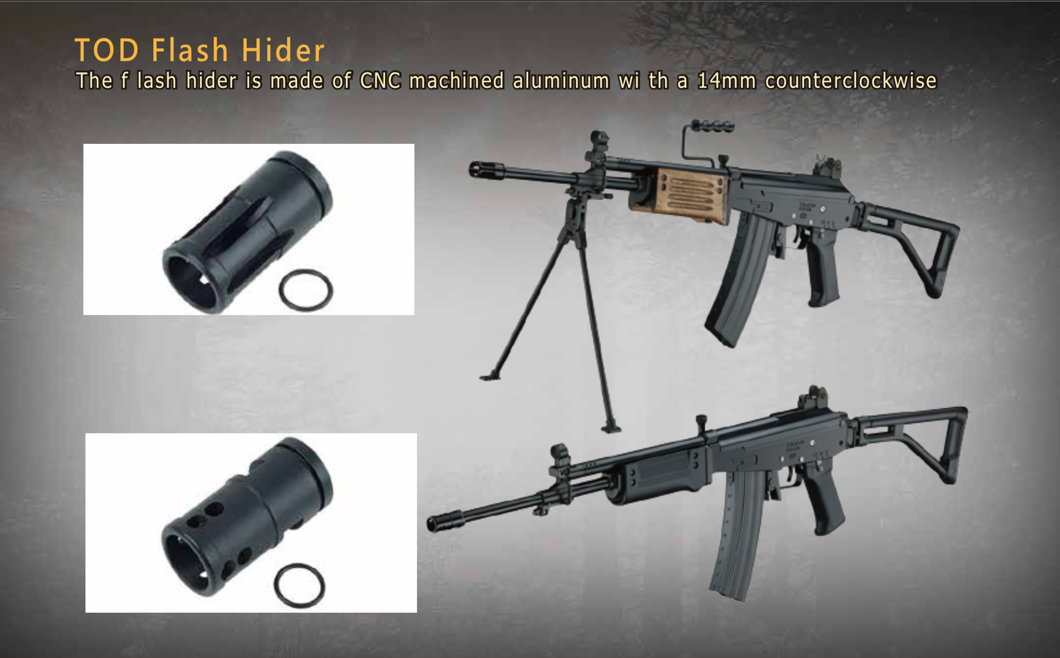 ICS-91 TOD ARM FOLDING STOCK